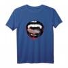 Sexy Vampire Lips Blood and Fangs Gothic Halloween T-Shirt – Perfekt für Horror, Halloween-Partys & Vampir-Fans