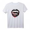 Sexy Vampire Lips Blood and Fangs Gothic Halloween T-Shirt – Perfekt für Horror, Halloween-Partys & Vampir-Fans