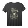 Heavy Metal Katze Schlagzeug Drummer Headbanger T-Shirt - Lustiges Geschenk für Bandkollegen, Fans & Groupies