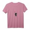 Damen Weiche Gothic-Kleidung - Ästhetisches Pastell Goth T-Shirt mit V-Ausschnitt für E-Mädchen & Grunge-Style