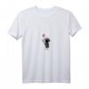 Damen Weiche Gothic-Kleidung - Ästhetisches Pastell Goth T-Shirt mit V-Ausschnitt für E-Mädchen & Grunge-Style