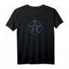 Wiccan Pentagramm Pagan Pastell Goth T-Shirt - Magische Hexenmode für Wicca, Pagan und Halloween