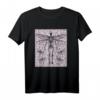 Skelett Fee Libelle Grunge Fairycore Ästhetik Gothic T-Shirt für Damen und Herren – Dunkle Mode mit Skelett und Libellen-Motiv