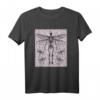 Skelett Fee Libelle Grunge Fairycore Ästhetik Gothic T-Shirt für Damen und Herren – Dunkle Mode mit Skelett und Libellen-Motiv