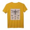 Skelett Fee Libelle Grunge Fairycore Ästhetik Gothic T-Shirt für Damen und Herren – Dunkle Mode mit Skelett und Libellen-Motiv