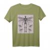 Skelett Fee Libelle Grunge Fairycore Ästhetik Gothic T-Shirt für Damen und Herren – Dunkle Mode mit Skelett und Libellen-Motiv