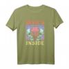 Devil's Inside Pastel Goth Gothic T-Shirt for Girls & Women - Creepy Soft Grunge Streetwear for Satan Lovers & Alternative Fashion