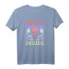 Devil's Inside Pastel Goth Gothic T-Shirt for Girls & Women - Creepy Soft Grunge Streetwear for Satan Lovers & Alternative Fashion