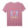 Devil's Inside Pastel Goth Gothic T-Shirt for Girls & Women - Creepy Soft Grunge Streetwear for Satan Lovers & Alternative Fashion
