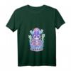 Kawaii Pastell Goth Damen T-Shirt mit süßer und gruseliger okkulten Katzen-Design - Perfekt für Halloween, Otaku & Gothic Fans