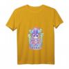 Kawaii Pastell Goth Damen T-Shirt mit süßer und gruseliger okkulten Katzen-Design - Perfekt für Halloween, Otaku & Gothic Fans