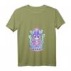 Kawaii Pastell Goth Damen T-Shirt mit süßer und gruseliger okkulten Katzen-Design - Perfekt für Halloween, Otaku & Gothic Fans