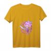 Kawaii Pastell Gothic T-Shirt mit Pentagramm und Kettensäge - Niedliches und Gruseliges Design für Nu-Goth, Bubble-Goth & Vaporwave Fans