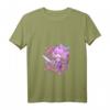 Kawaii Pastell Gothic T-Shirt mit Pentagramm und Kettensäge - Niedliches und Gruseliges Design für Nu-Goth, Bubble-Goth & Vaporwave Fans