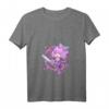 Kawaii Pastell Gothic T-Shirt mit Pentagramm und Kettensäge - Niedliches und Gruseliges Design für Nu-Goth, Bubble-Goth & Vaporwave Fans