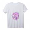 Kawaii Pastell Gothic T-Shirt mit Pentagramm und Kettensäge - Niedliches und Gruseliges Design für Nu-Goth, Bubble-Goth & Vaporwave Fans
