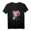 Vaporwave Japanisch Kawaii Fuchs Manga Pastel Goth T-Shirt – Perfekt für Otaku, Emo & Anime-Liebhaber