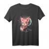 Vaporwave Japanisch Kawaii Fuchs Manga Pastel Goth T-Shirt – Perfekt für Otaku, Emo & Anime-Liebhaber