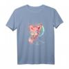 Vaporwave Japanisch Kawaii Fuchs Manga Pastel Goth T-Shirt – Perfekt für Otaku, Emo & Anime-Liebhaber