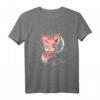 Vaporwave Japanisch Kawaii Fuchs Manga Pastel Goth T-Shirt – Perfekt für Otaku, Emo & Anime-Liebhaber