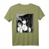 Sad Antisocial Anime Boy T-Shirt - Japanese Aesthetic Emo Goth Streetwear für Otaku, Eboy & Egirl Fans