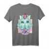 Kawaii Pastel Goth Creepy Creature Boba Bubble Tea Vaporwave T-Shirt – Unique Indie, Harajuku & Soft Grunge Style für Boba & Bubble Tea Fans