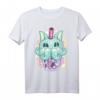 Kawaii Pastel Goth Creepy Creature Boba Bubble Tea Vaporwave T-Shirt – Unique Indie, Harajuku & Soft Grunge Style für Boba & Bubble Tea Fans