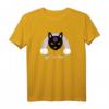 Go To Hell Cat - Soft Grunge, Pastell Goth, Satan Katze T-Shirt mit Regenbogen – Perfekt für Gothic, Pastell Goth & Soft Grunge Styles