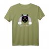 Go To Hell Cat - Soft Grunge, Pastell Goth, Satan Katze T-Shirt mit Regenbogen – Perfekt für Gothic, Pastell Goth & Soft Grunge Styles