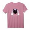 Go To Hell Cat - Soft Grunge, Pastell Goth, Satan Katze T-Shirt mit Regenbogen – Perfekt für Gothic, Pastell Goth & Soft Grunge Styles
