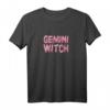 Kawaii Goth Zwillinge Hexe T-Shirt für Frauen - Pastellfarbenes Sternzeichen Geschenk für Geburtstag & Astrologie Fans