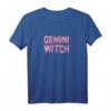 Kawaii Goth Zwillinge Hexe T-Shirt für Frauen - Pastellfarbenes Sternzeichen Geschenk für Geburtstag & Astrologie Fans