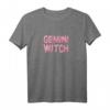 Kawaii Goth Zwillinge Hexe T-Shirt für Frauen - Pastellfarbenes Sternzeichen Geschenk für Geburtstag & Astrologie Fans