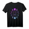 Occult Aesthetic Gothic Moon Phase T-Shirt - Pastel Goth & Emo Style für Teenager, Trendige Okkulte Kleidung & Geschenkidee