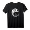 My Positive Vibes - Yin and Yang Okkulte Soft Goth T-Shirt für E-Girls, Hexen & Wicca - Perfekt für Gothic & Okkulte Looks