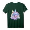 Kawaii Pastell Goth Witchy Katze T-Shirt – Niedliches und Gruseliges Design für Gothic, Pagan & Vaporwave Fans