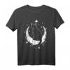 Witchy Moon Cat T-Shirt | Witch Aesthetic Pastel Goth Cottagecore Dark Academia Look