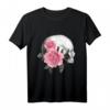 Gothic Totenkopf T-Shirt Schwarz - Dunkle Gothic Mode für Metal, Punk & Dark Subcultures