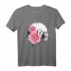 Gothic Totenkopf T-Shirt Schwarz - Dunkle Gothic Mode für Metal, Punk & Dark Subcultures