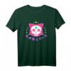 Pastel Goth Kawaii Tanuki Kitsune Schädel T-Shirt - Spooky Anime Manga Design für Emo, Nu Goth & Halloween Cosplay