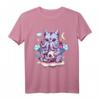Kawaii Pastel Goth Creepy Skull Demon Menhera T-Shirt – Unique Alternative Fashion for Sad Boys, Pastel Aesthetic Girls & Cosplay Fans