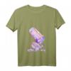 Damen Happy Pills Pastell Goth Kawaii Yami Skull Otaku T-Shirt mit V-Ausschnitt – Perfektes Geschenk für Gothic- und Kawaii-Fans