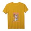 Damen Gothic Vaporwave T-Shirt mit V-Ausschnitt – Satan Is My Sugar Daddy, Pastel Aesthetic, Japanisches Kirschblüten-Design