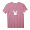 Pastell Goth Frauen T-Shirt mit Satanischen Häschen - Kawaii Gothic Mode für Halloween & Kulturliebhaberinnen