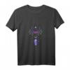 HapOwl Crescent Moon Fluorit Kristall Pastell T-Shirt – Spirituelles Geschenk für Wicca, Hexen & New Age Enthusiasten