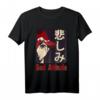 Sad Anime Girl Nu Goth T-Shirt – Ästhetisches Manga Design, Perfekt als Geschenk für Anime- und Goth-Fans, Teenager & Freunde