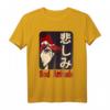 Sad Anime Girl Nu Goth T-Shirt – Ästhetisches Manga Design, Perfekt als Geschenk für Anime- und Goth-Fans, Teenager & Freunde