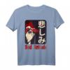Sad Anime Girl Nu Goth T-Shirt – Ästhetisches Manga Design, Perfekt als Geschenk für Anime- und Goth-Fans, Teenager & Freunde