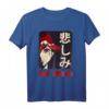 Sad Anime Girl Nu Goth T-Shirt – Ästhetisches Manga Design, Perfekt als Geschenk für Anime- und Goth-Fans, Teenager & Freunde