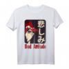 Sad Anime Girl Nu Goth T-Shirt – Ästhetisches Manga Design, Perfekt als Geschenk für Anime- und Goth-Fans, Teenager & Freunde